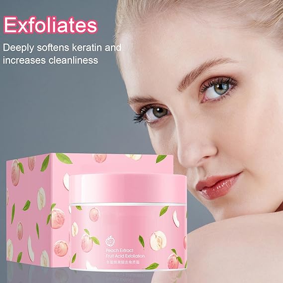 Peach Extract Radiance-Boosting Exfoliating Gel Cream